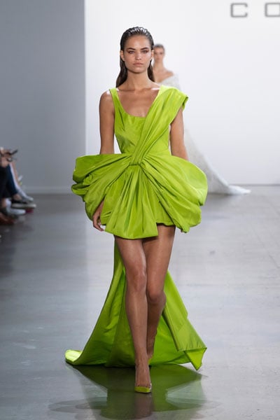 nicole nailed it green dress Nicole Bakti 7089