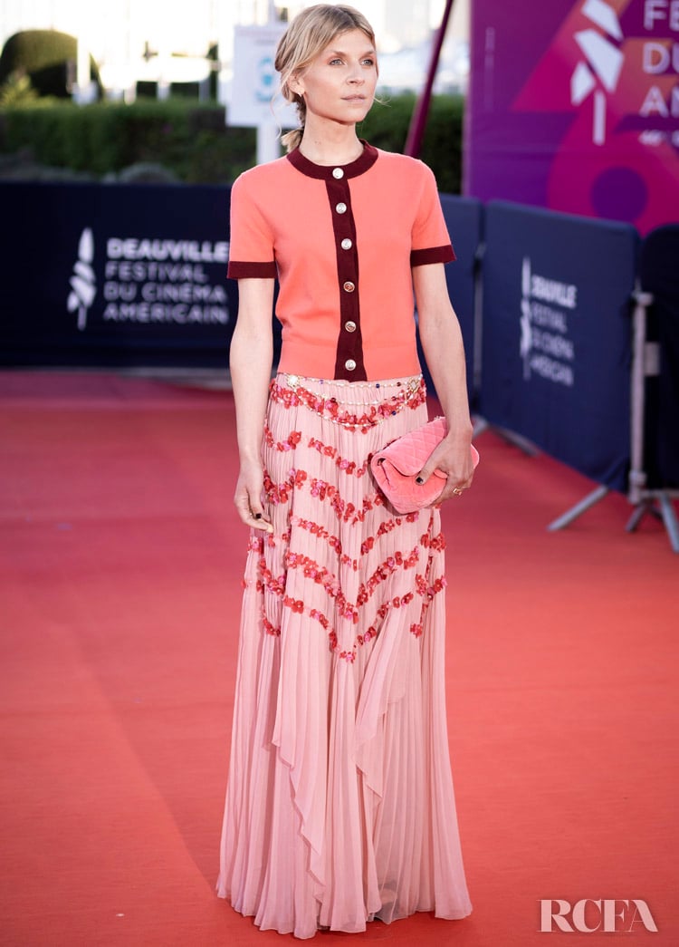 Clémence Poésy Wore Chanel To The ‘Resistance’ Deauville American Film Festival Premiere