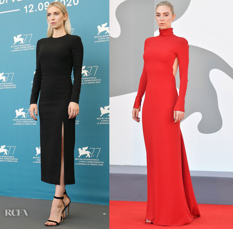 Vanessa Kirby Wore Valentino To The 'Pieces Of A Woman' Venice Film Festival Photocall & Premiere