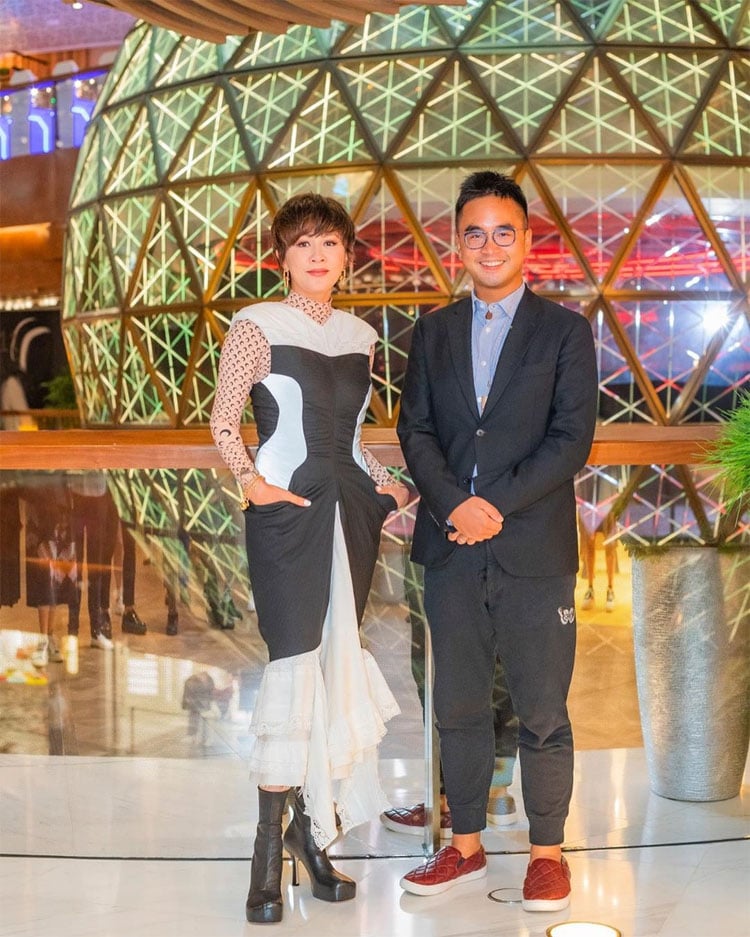 Carina Lau 劉嘉玲 Wore Marine Serre To The K11 Musea First Anniversary Party