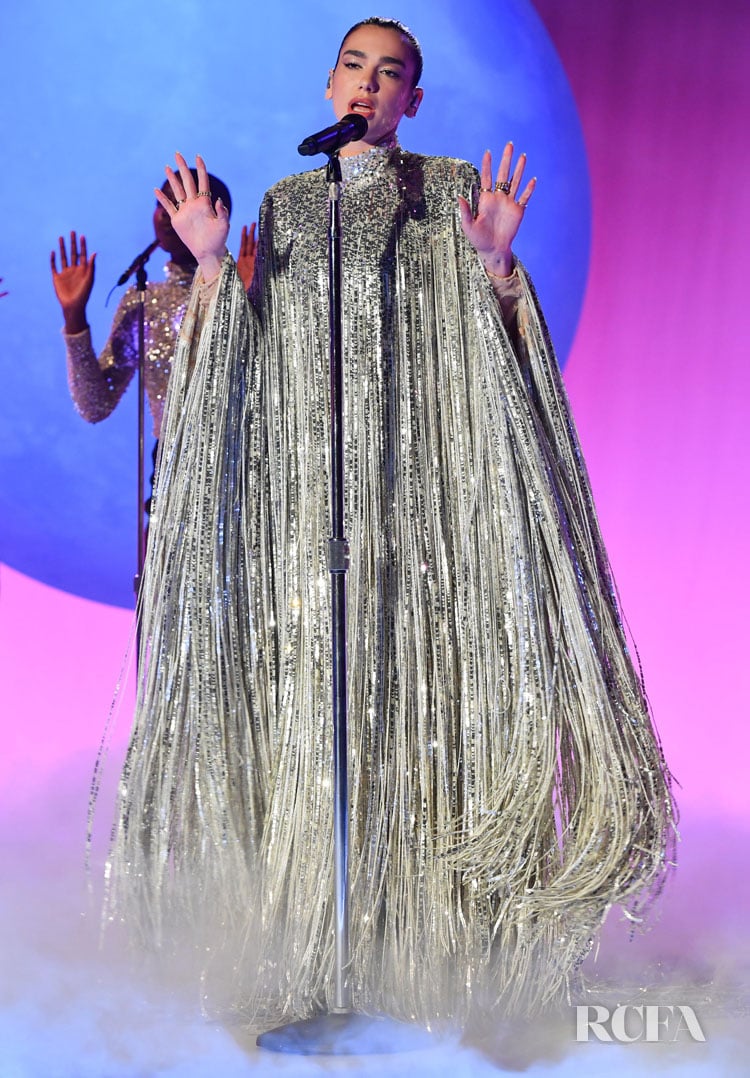 Dua Lipa Wore Valentino Haute Couture On The Graham Norton Show