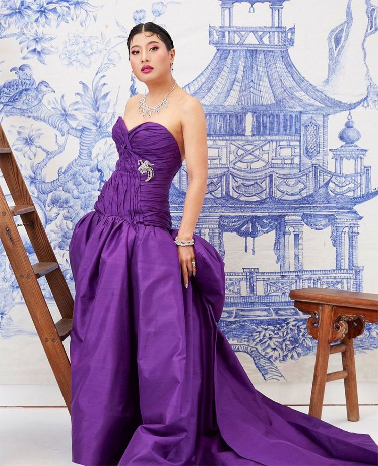 HRH Sirivannavari Nariratana of Thailand Designed Her Own Dress For Vogue Thailand Gala