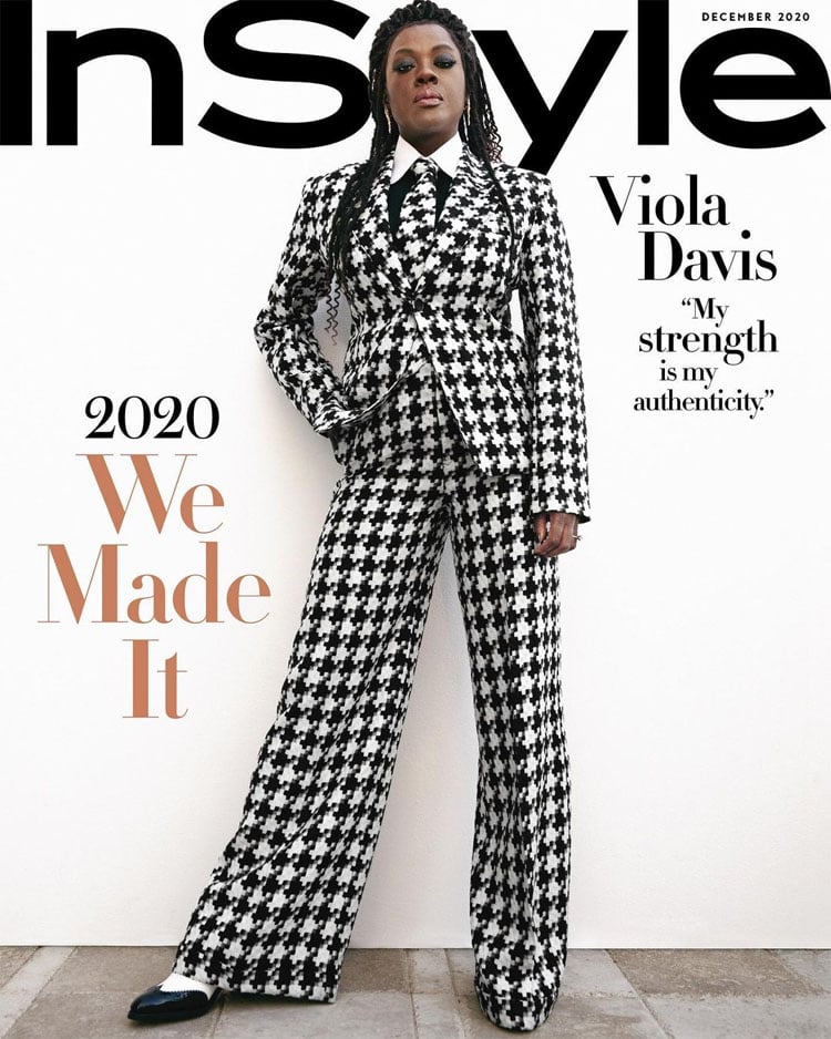 Viola Davis Was Striking On The Cover Of InStyle December 2020