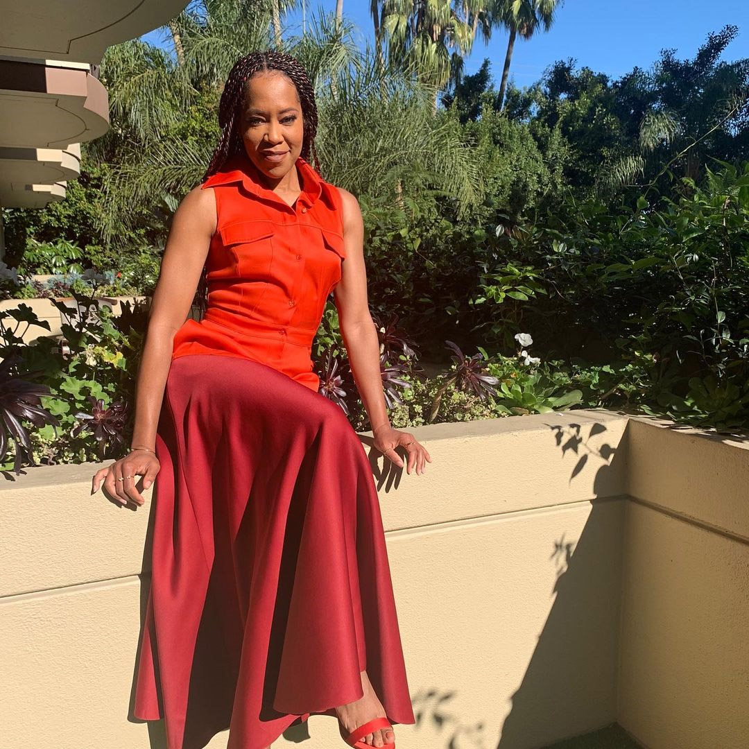 Regina King Wore Brandon Maxwell Promoting ‘One Night In Miami’