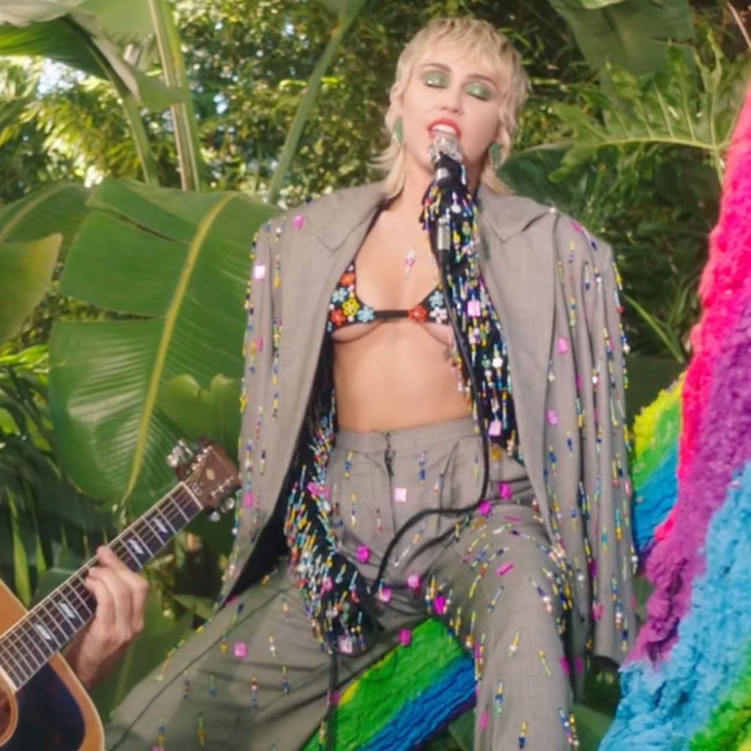 Miley Cyrus Wore Marshall Columbia & Paco Rabanne For Apple Music’s Backyard Sessions