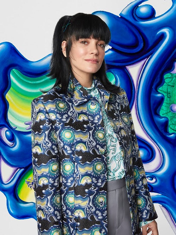 Lily Allen Dior Men Fall 2021