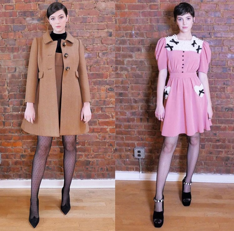 Ella Hunt Wore Marc Jacobs & Miu Miu Promoting Season 2 Of 'Dickinson'