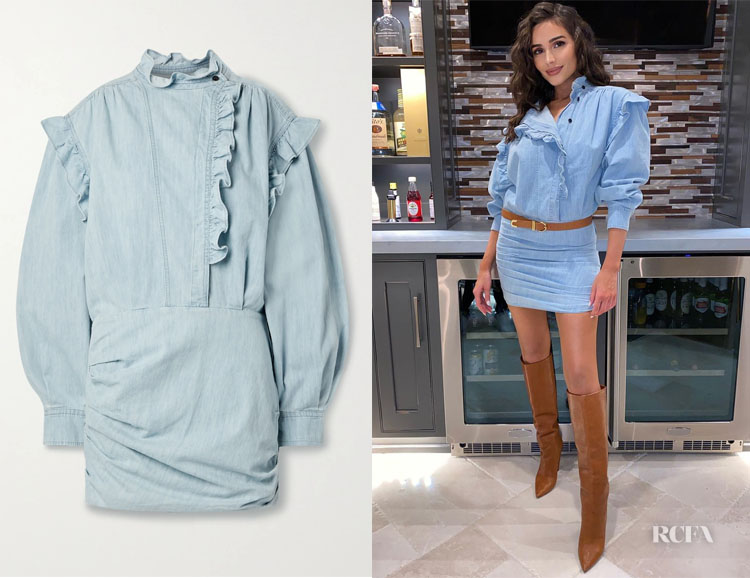 Olivia Culpo’s Isabel Marant Étoile Greta Dress