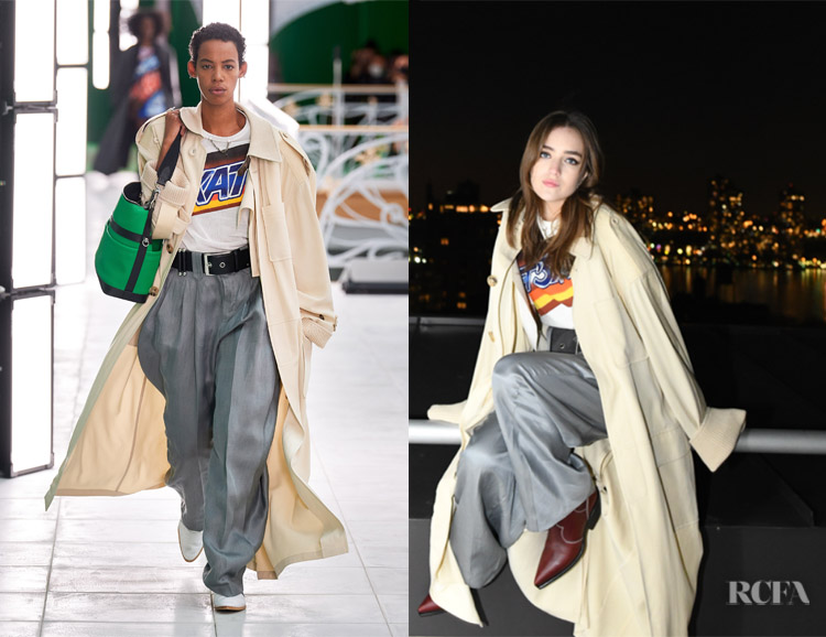 Talia Ryder in Louis Vuitton - 2021 Gotham Awards