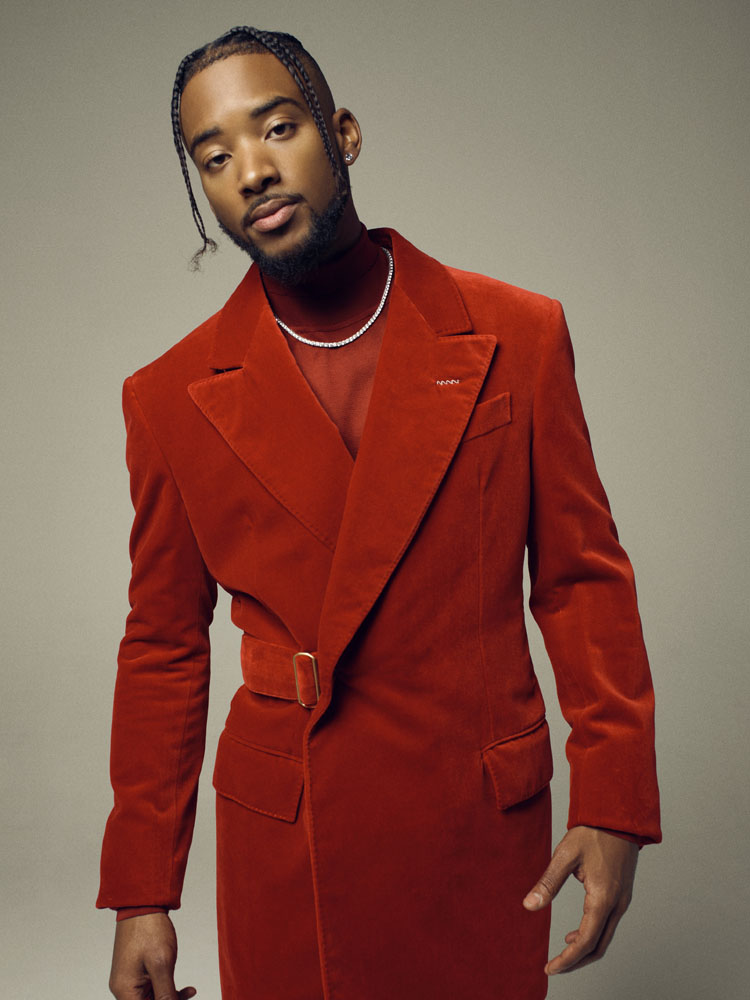 Algee Smith Wore dunhill & Dior Men Promoting ‘Judas and the Black Messiah’