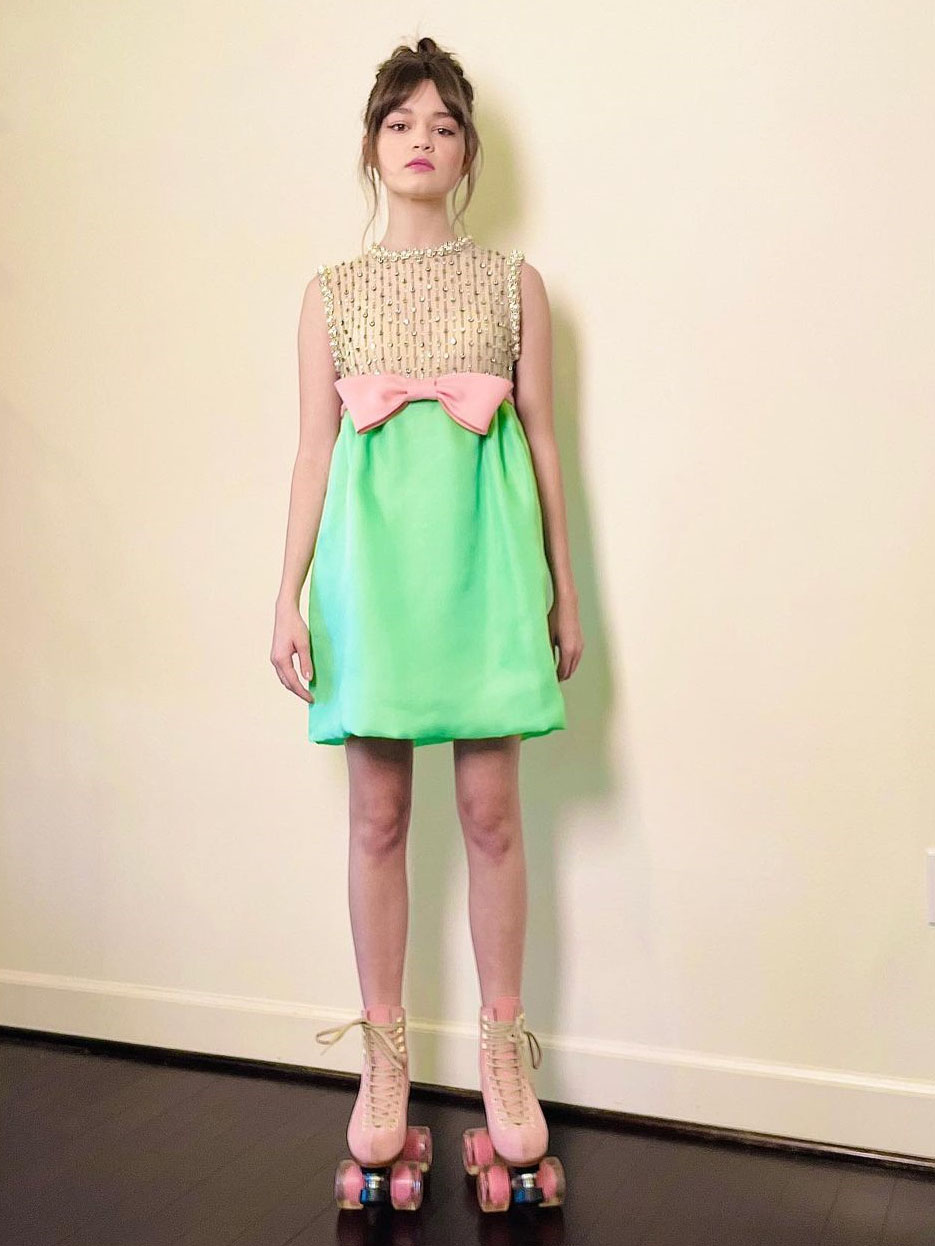 Ciara Bravo Wore Miu Miu To Promote ‘Cherry’