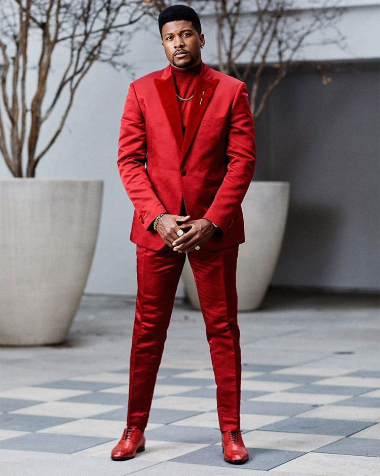 Eli Goree Etro 2021 Critics’ Choice Awards