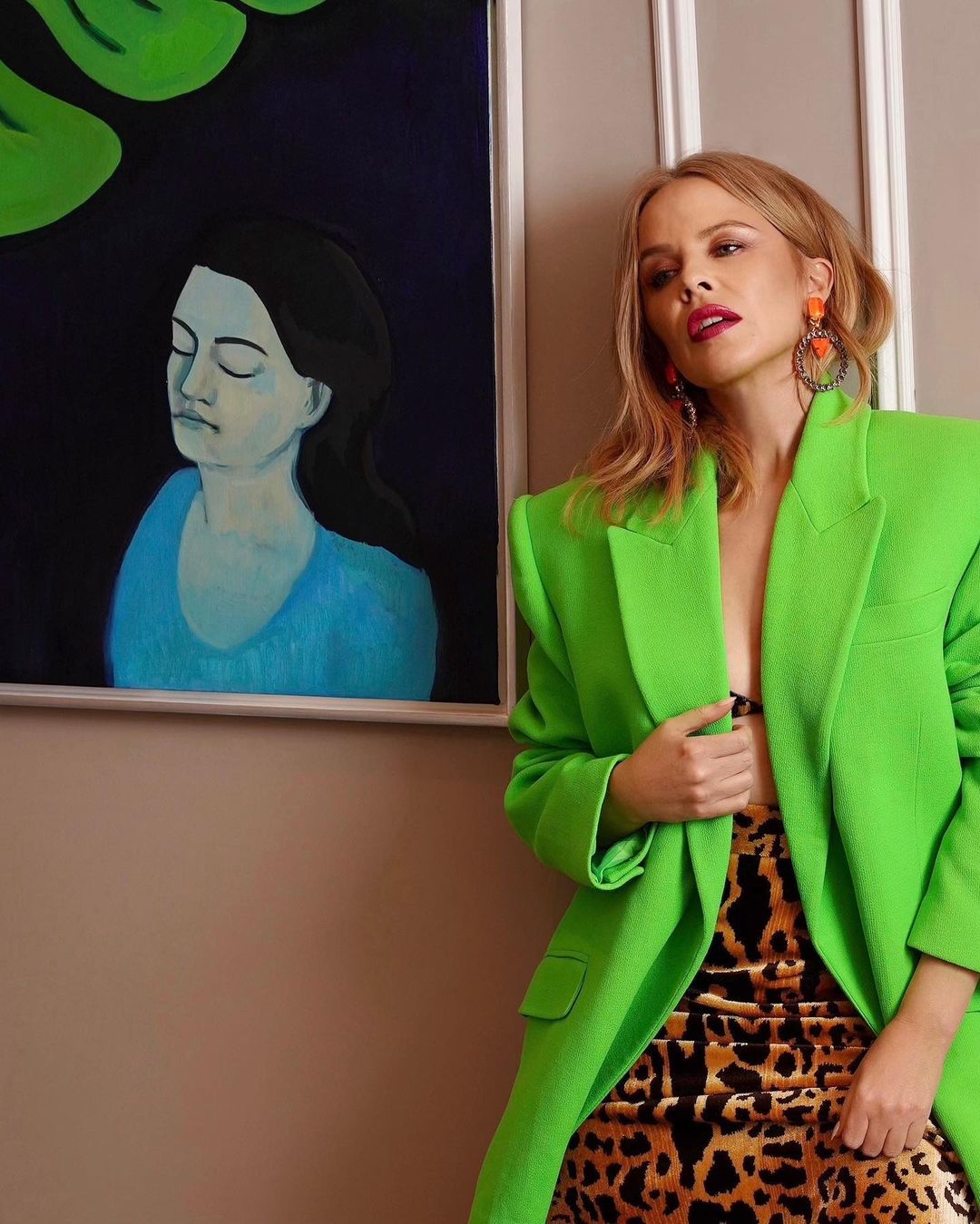 Kylie Minogue Rocks David Koma & Miu Miu For The ‘Gram