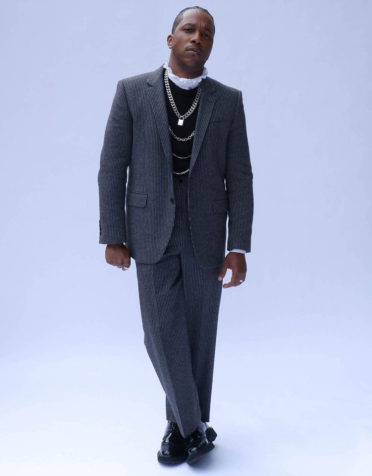 Leslie Odom Jr Celine Homme 2021 Critics’ Choice Awards