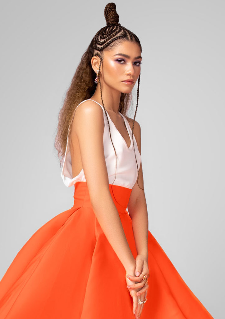 Zendaya Wore Valentino Haute Couture To The 2021 Critics’ Choice Awards