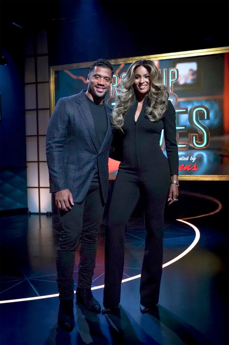 Ciara Wore Saint Laurent Hosting ‘Roll Up Your Sleeves’