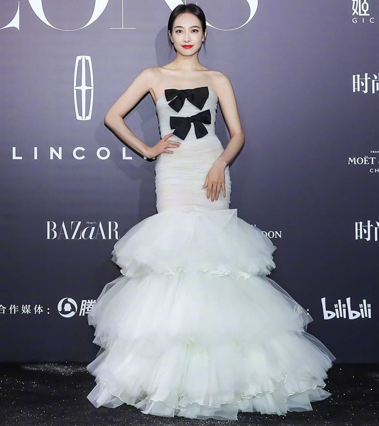 Victoria Song 宋茜 Wore Giambattista Valli & Alexandre Vauthier Haute Couture To The 2021 Harper’s Bazaar ICONS Party