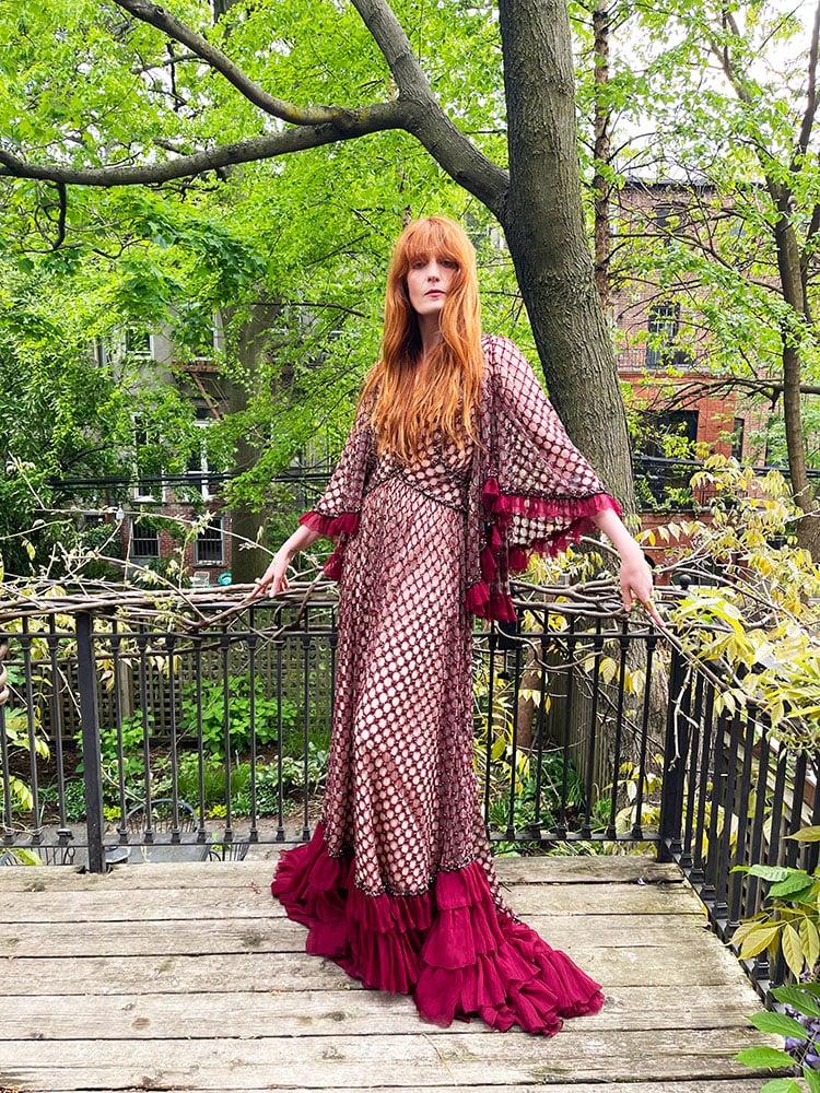 Florence Welch Promotes ‘Call Me Cruella’ Wearing Gucci