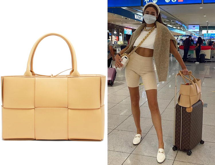 Olivia Culpo's Bottega Veneta Arco Bag