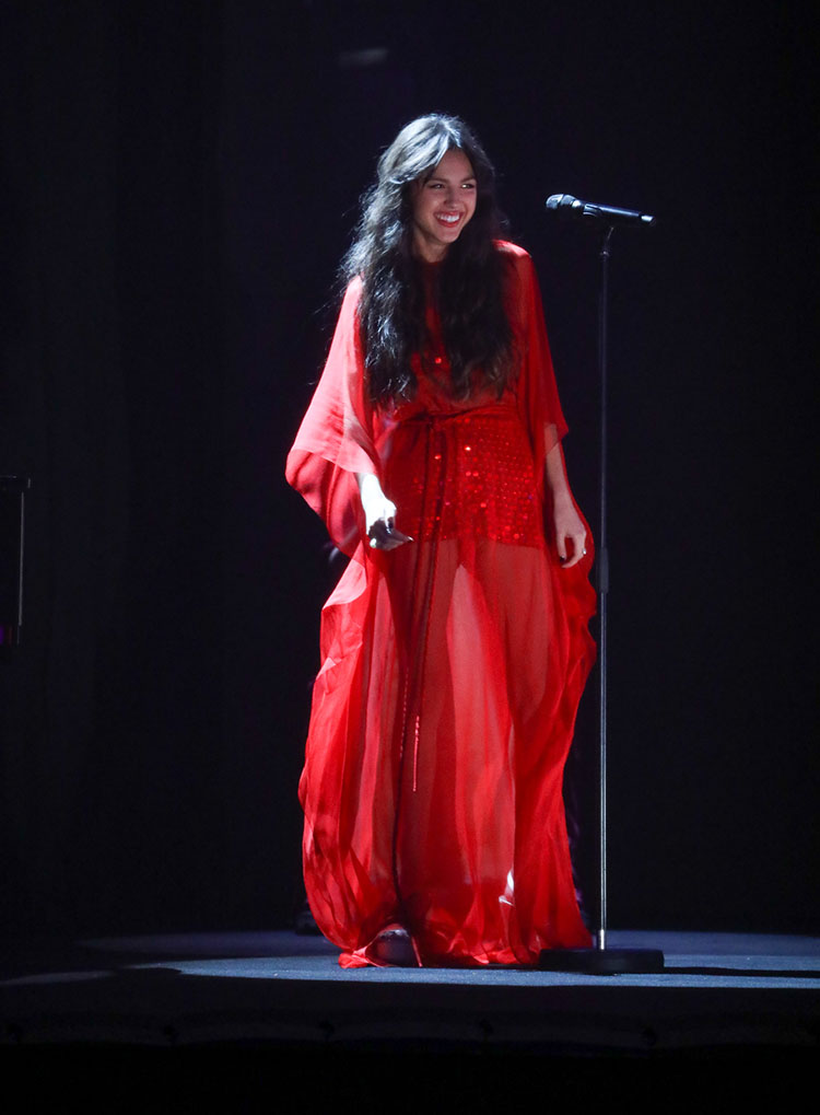 Olivia Rodrigo Wore Dior & Dior Haute Couture To The BRIT Awards 2021