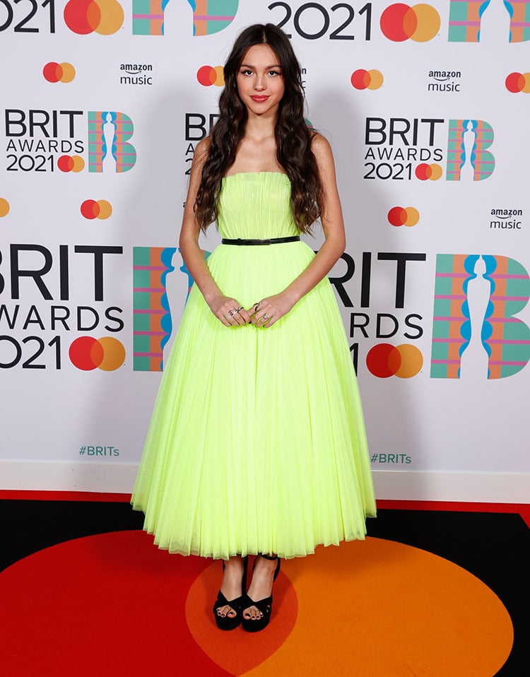 Olivia Rodrigo Wore Dior & Dior Haute Couture To The BRIT Awards 2021