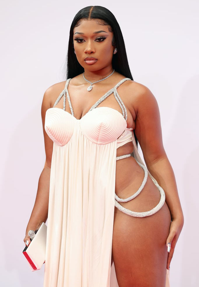 Megan Thee Stallion Wore Jean Paul Gaultier To The 2021 BET Awards