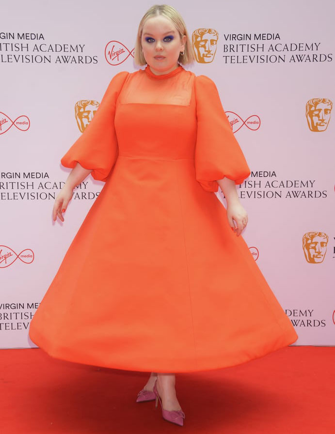 Nicola Coughlan Wore Valentino To The 2021 BAFTA TV Awards