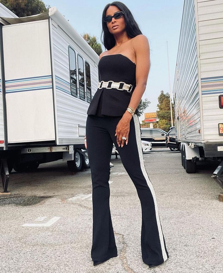 Ciara Wore David Koma For The 'Gram