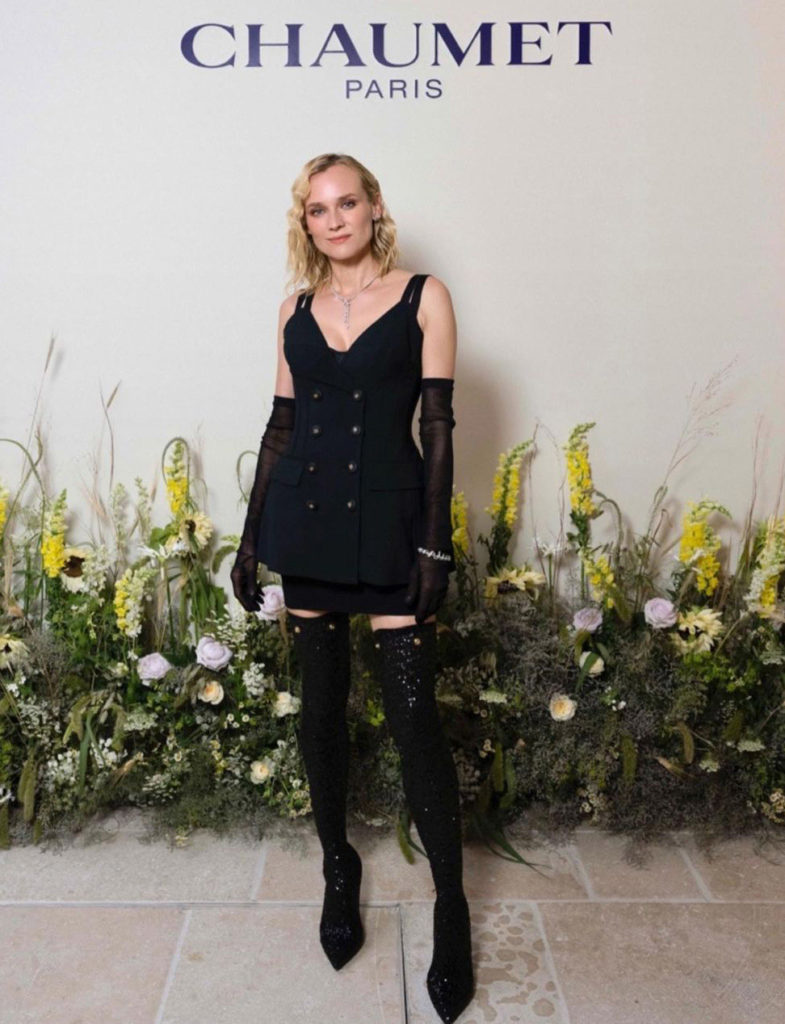 Diane Kruger Wore Dolce & Gabbana To The Chaumet Dinner Party