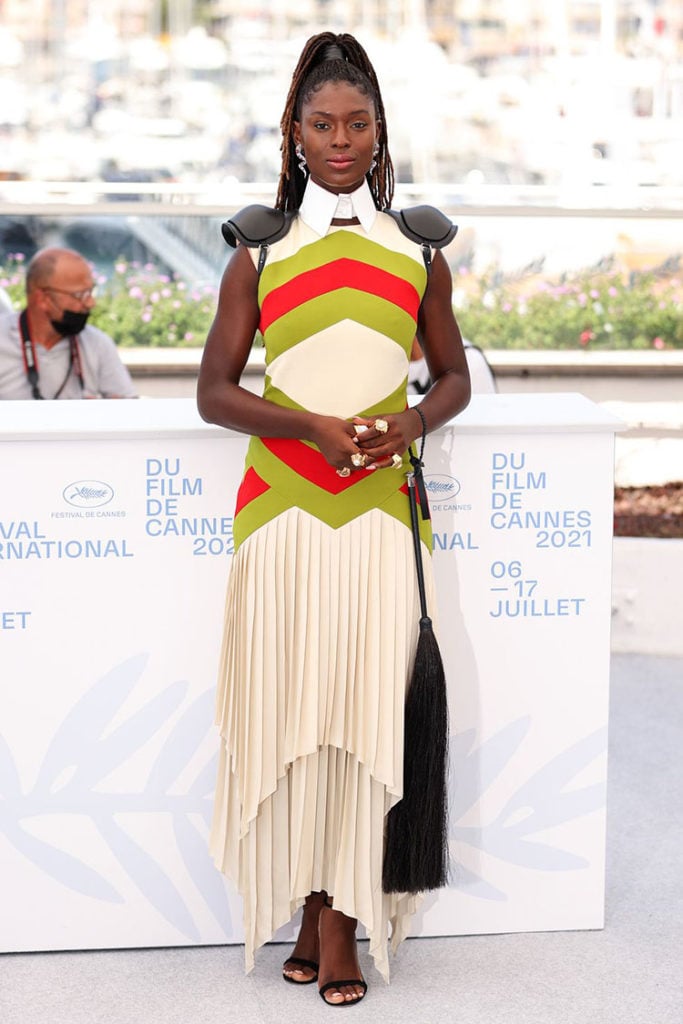 Jodie Turner-Smith Wore Gucci For The 'After Yang' Cannes Film Festival Photocall 