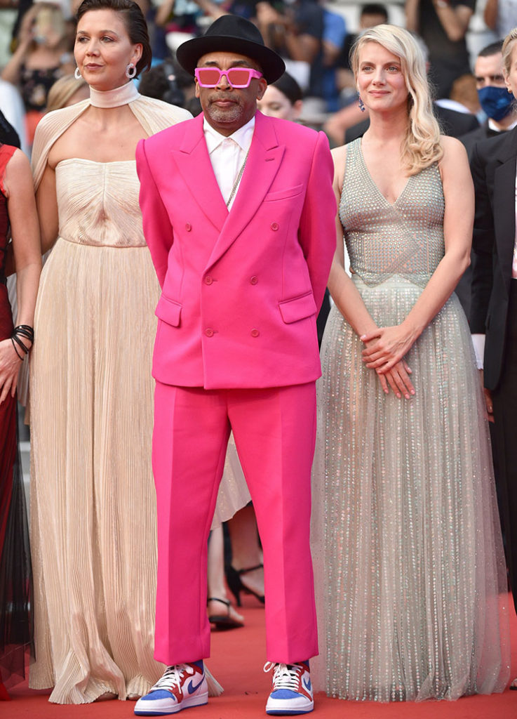 Spike Lee's Pink Louis Vuitton Suit Won Cannes Opening Night