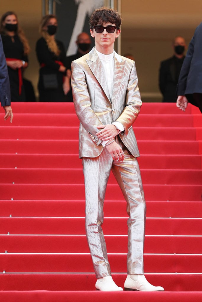 Timothée Chalamet Wore Tom Ford To ‘The French Dispatch’ Cannes Film Festival Premiere