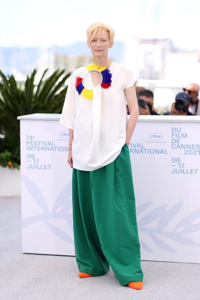 Tilda Swinton Wore Loewe To The ‘Memoria’ Cannes Film Festival Photocall