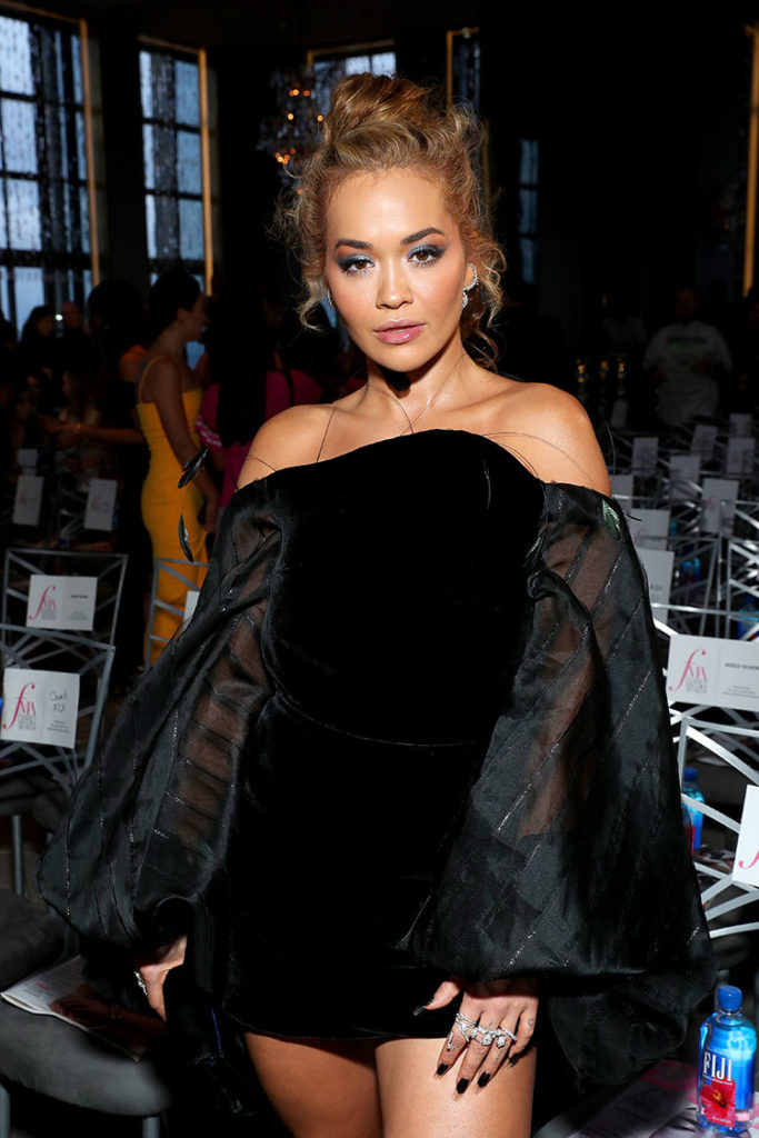 Rita Ora Wore Antonio Grimaldi Haute Couture To The 2021 Daily Front Row Fashion Media Awards
