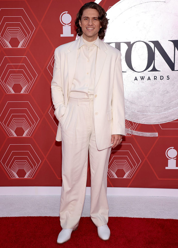 Aaron Tveit in The Row - 2021 Tony Awards