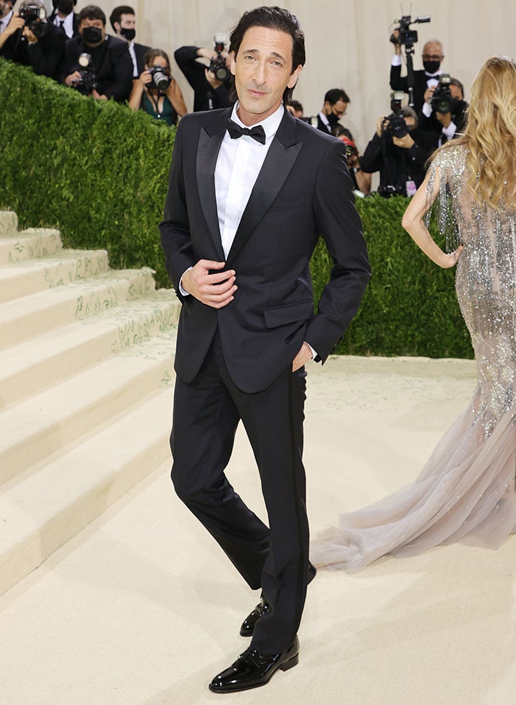 Adrien Brody in Dior Men - 2021 Met Gala