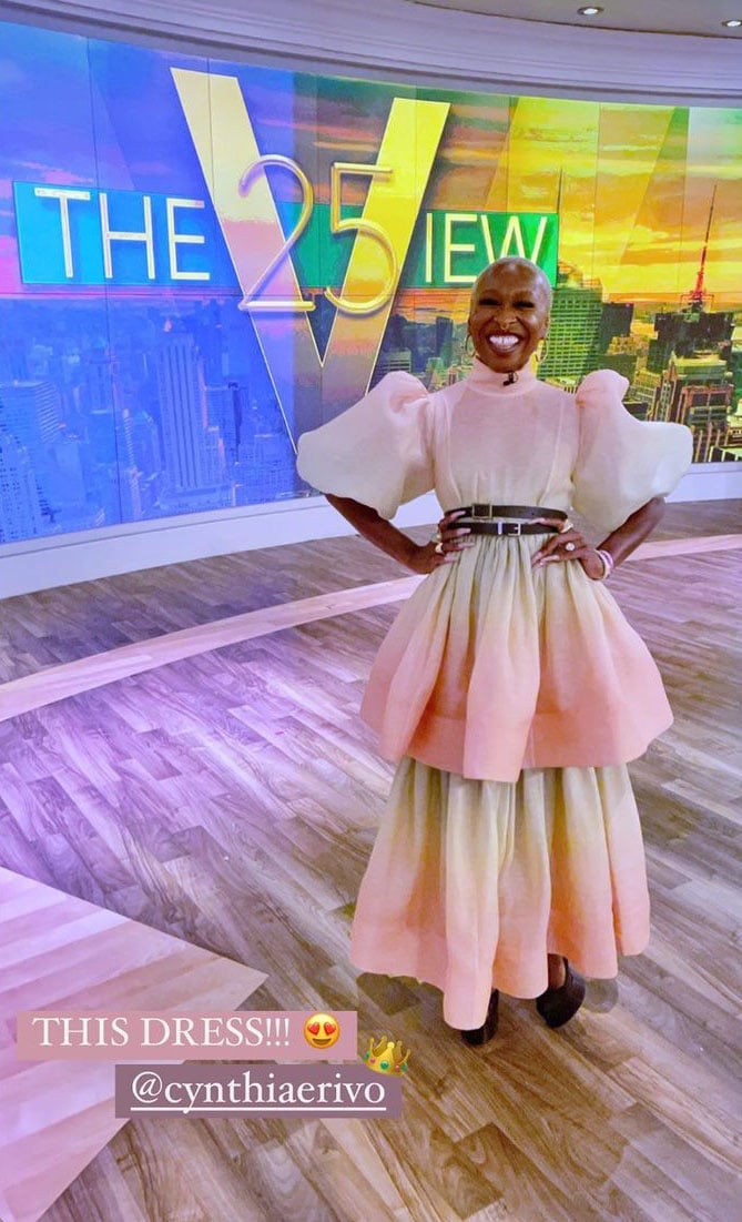 Cynthia Erivo Wore Zimmermann On The View