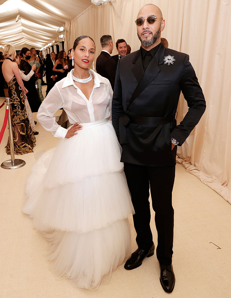 Alicia Keys in AZ Factory - 2021 Met Gala
