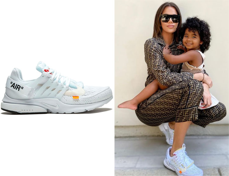 Khloe Kardashian’s Nike X Off-White The 10 Air Presto Sneakers