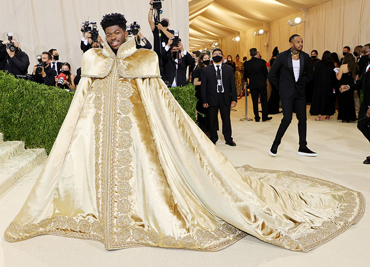 Lil Nas X in Atelier Versace - 2021 Met Gala