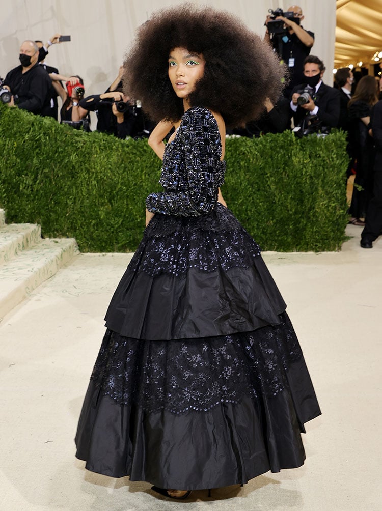 Whitney Peak in Chanel Haute Couture - 2021 Met Gala