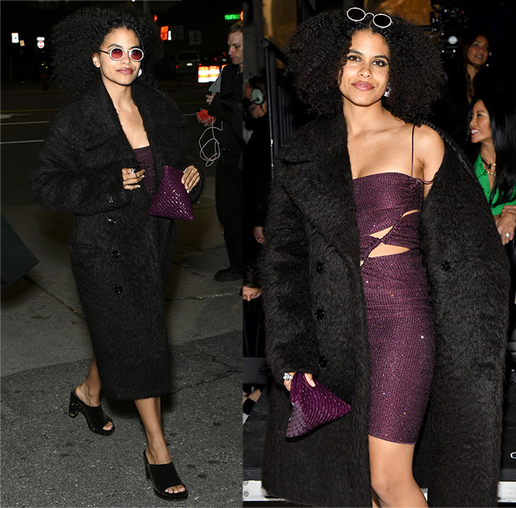 Zazie Beetz Bottega Veneta Salon 03 Detroit