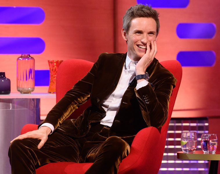 Eddie Redmayne  Armani Graham Norton
