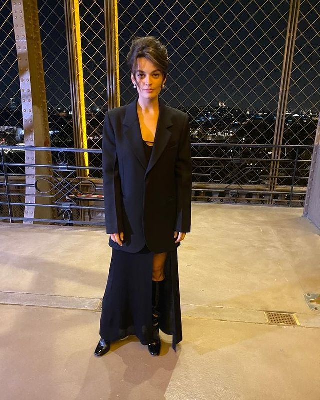 Emma Mackey Wore AMI Paris, Prada & Courrèges Promoting 'Eiffel'