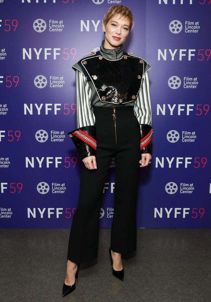 Léa Seydoux Wore Louis Vuitton To ‘The French Dispatch’ New York Film Festival Screening