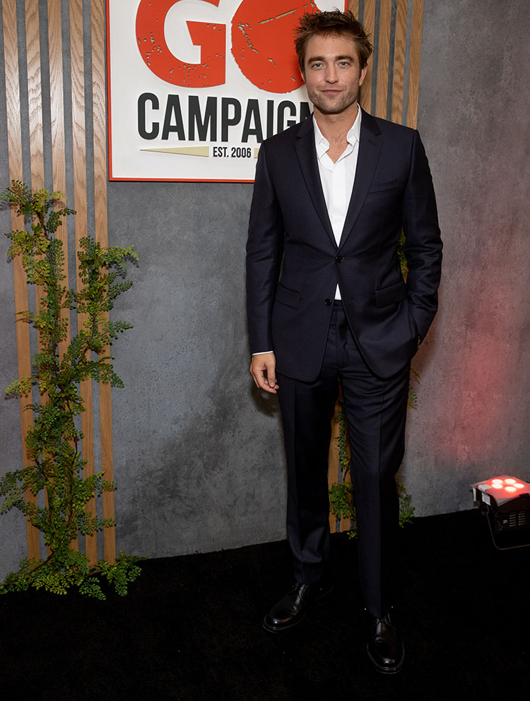 LOS ANGELES, CALIFORNIA - OCTOBER 23: Robert Pattinson is seen at the 15th annual Go Gala at Cornerstone Plaza on October 23, 2021 in Los Angeles, California. (Photo by Emma McIntyre/Getty Images)