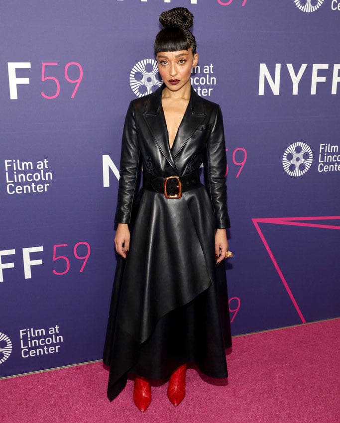 Ruth Negga Wore Alexander McQueen To The ‘Passing’ New York Film Festival Premiere