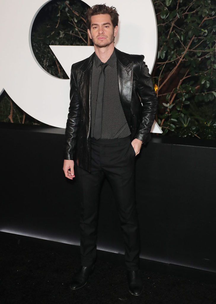 Andrew Garfield in Saint Laurent GQ Men Of The Year Celebration