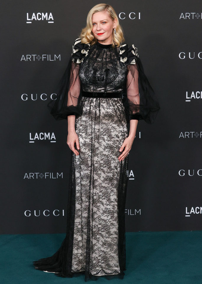 Kirsten Dunst Wore Gucci To The 2021 LACMA Art+Film Gala