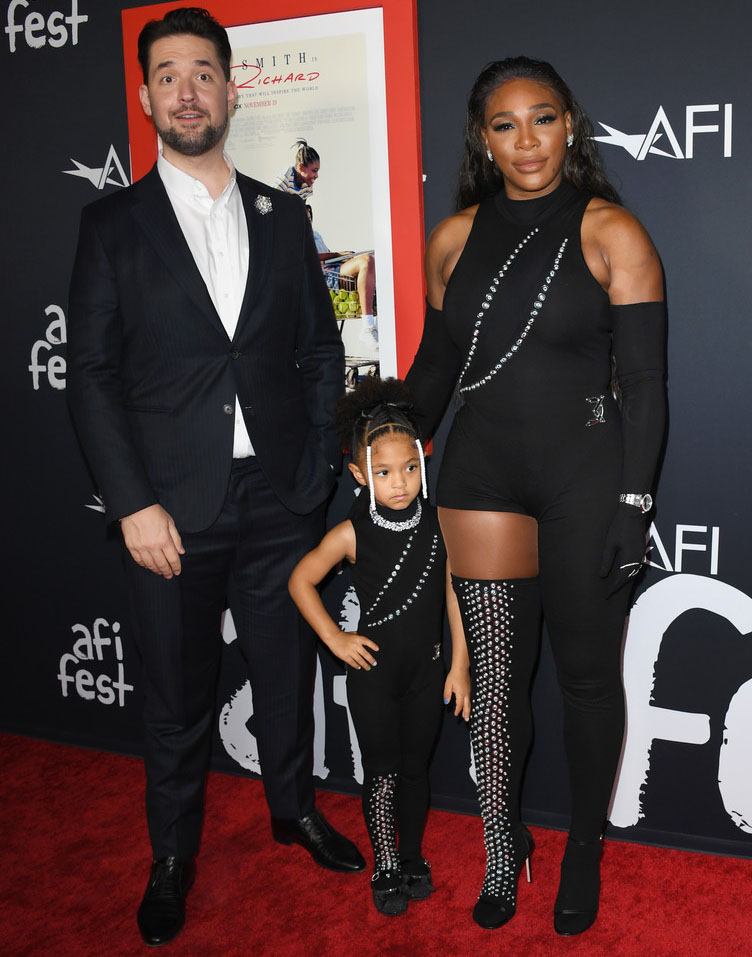 Serena Williams Wore David Koma To The 'King Richard' LA Premiere